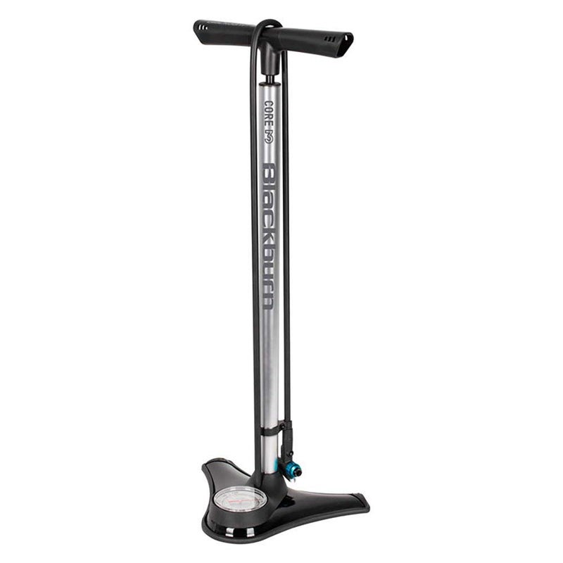 Blackburn Core Bike Floor Pump (Silver, Core 3) - Image 1